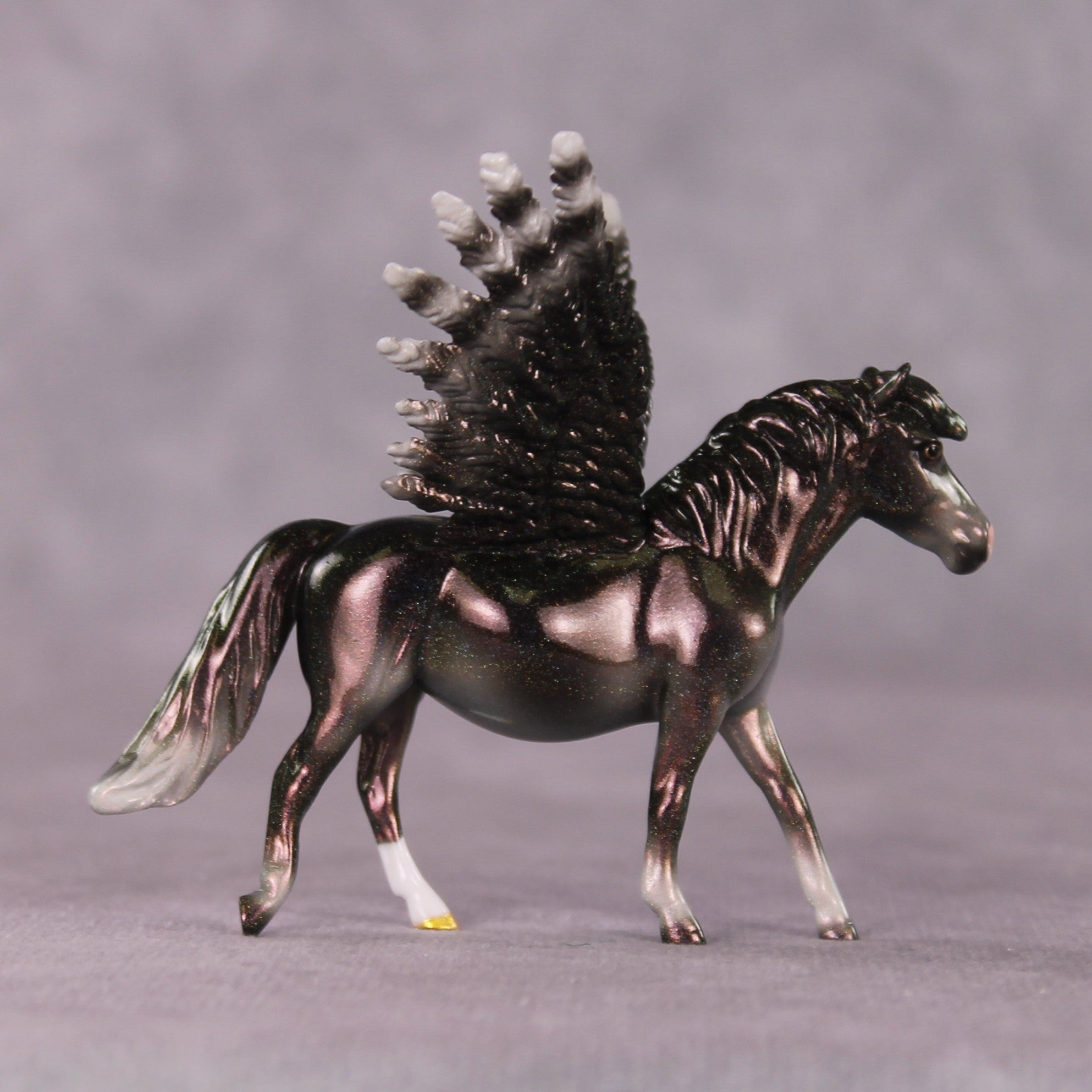 "Ariel" Pony Pegasus Chip OOAK Grab Bag - Painted By Ellen Robbins CL25