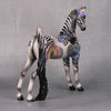 Dream Frequency OOAK Zebra Deco Saddlebred Pebble By Jess Hamill LHS24