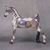 Dream Frequency OOAK Zebra Deco Saddlebred Pebble By Jess Hamill LHS24