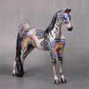 Dream Frequency OOAK Zebra Deco Saddlebred Pebble By Jess Hamill LHS24