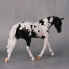 Clyde OOAK Black Appaloosa Warmblood Pebble By Jess Hamill LHS24