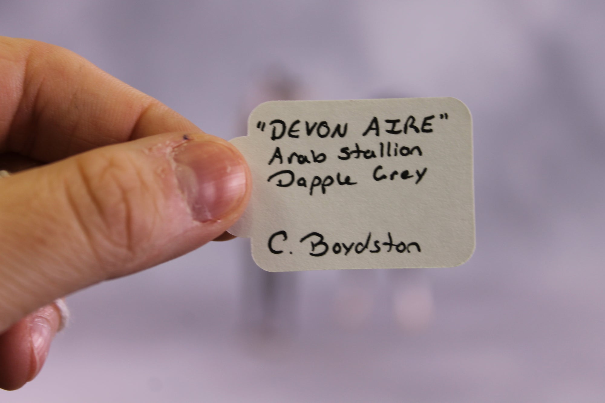 "Devon Aire" OOAK FCM Arabian Stallion By Caroline Boydston Best Offer 6/3/25