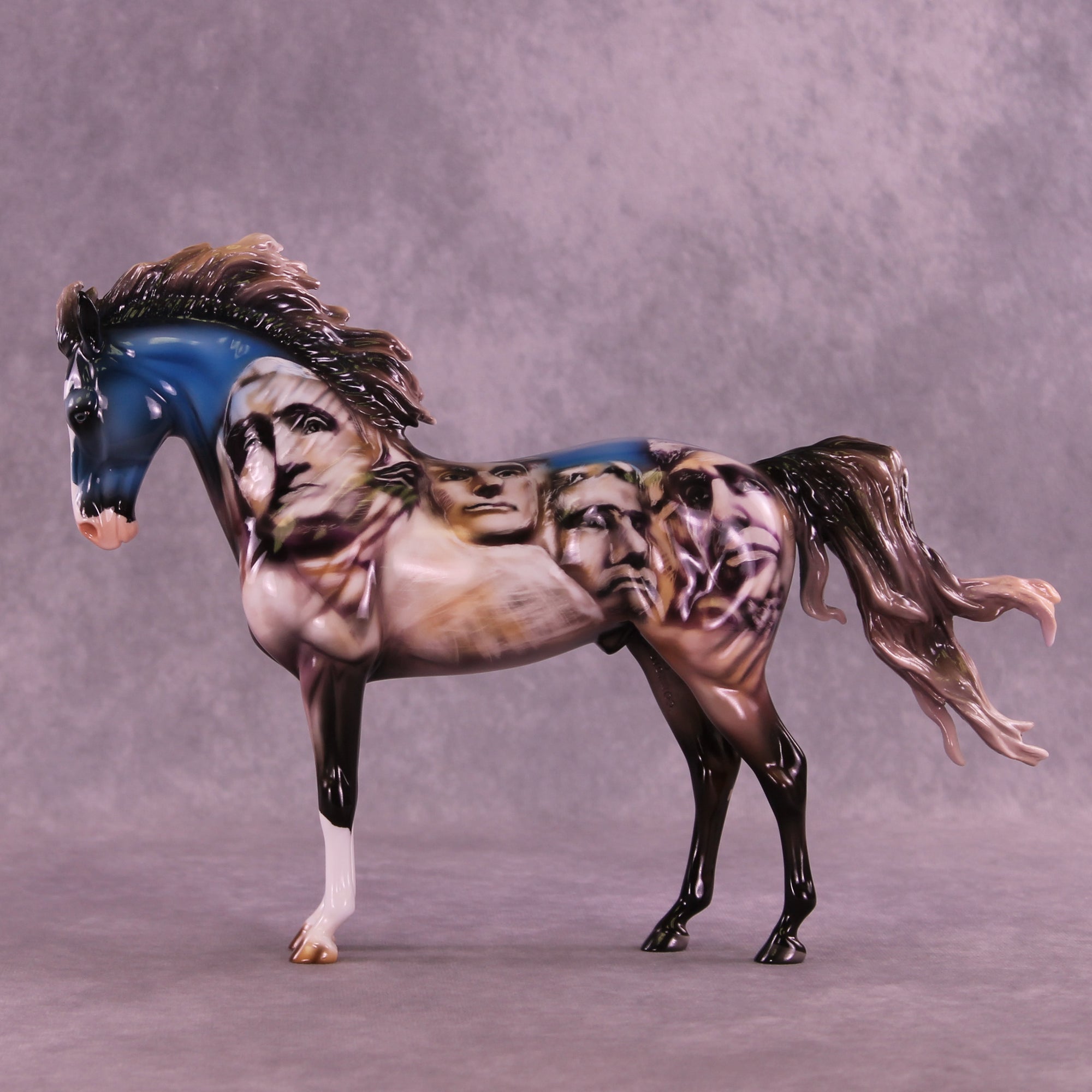 Rushmore OOAK FCM Andalusian by Enrique Duarte DDOOAKs26
