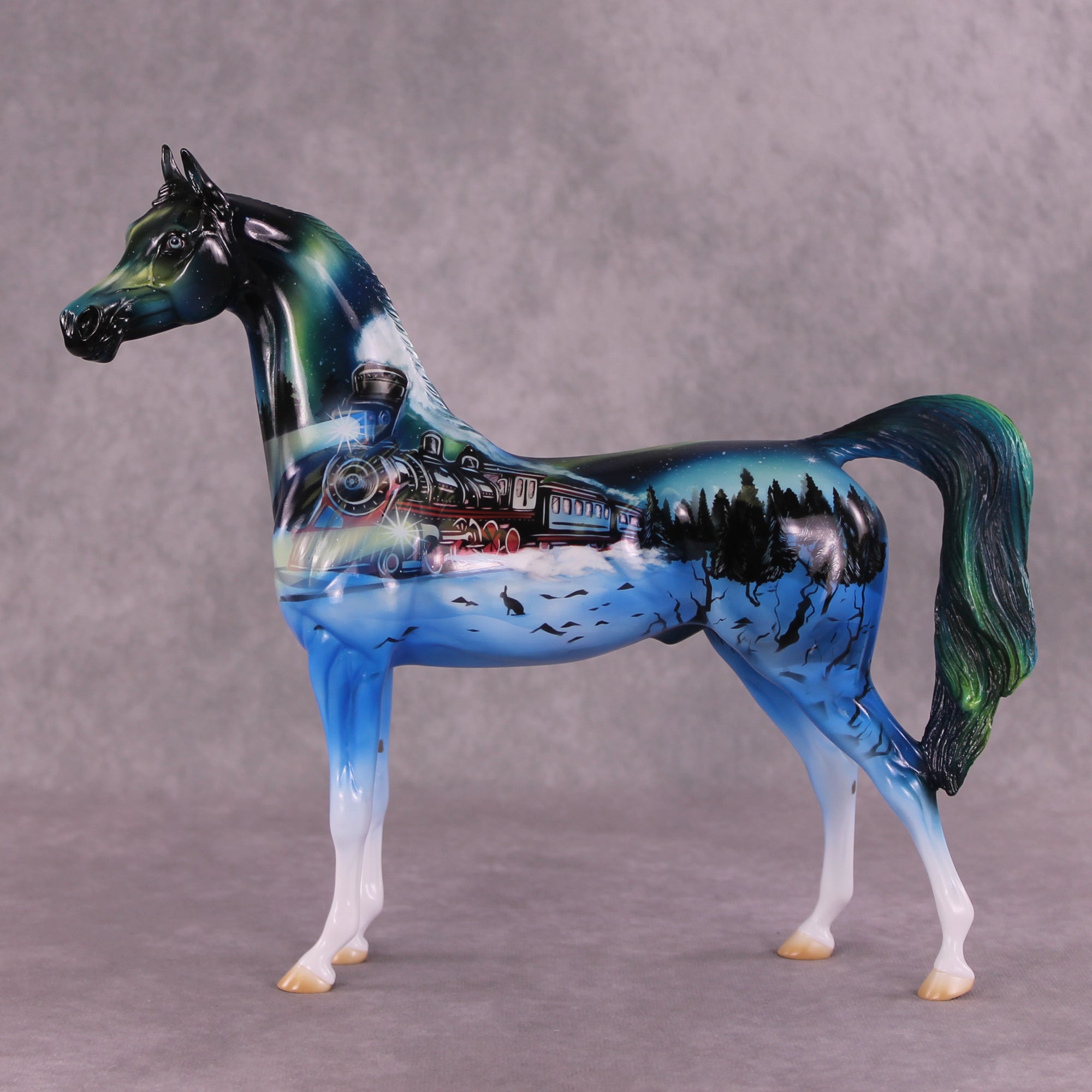 Polar Traveler OOAK Arabian Stallion by Kike Duarte Best Offer 08/05/25