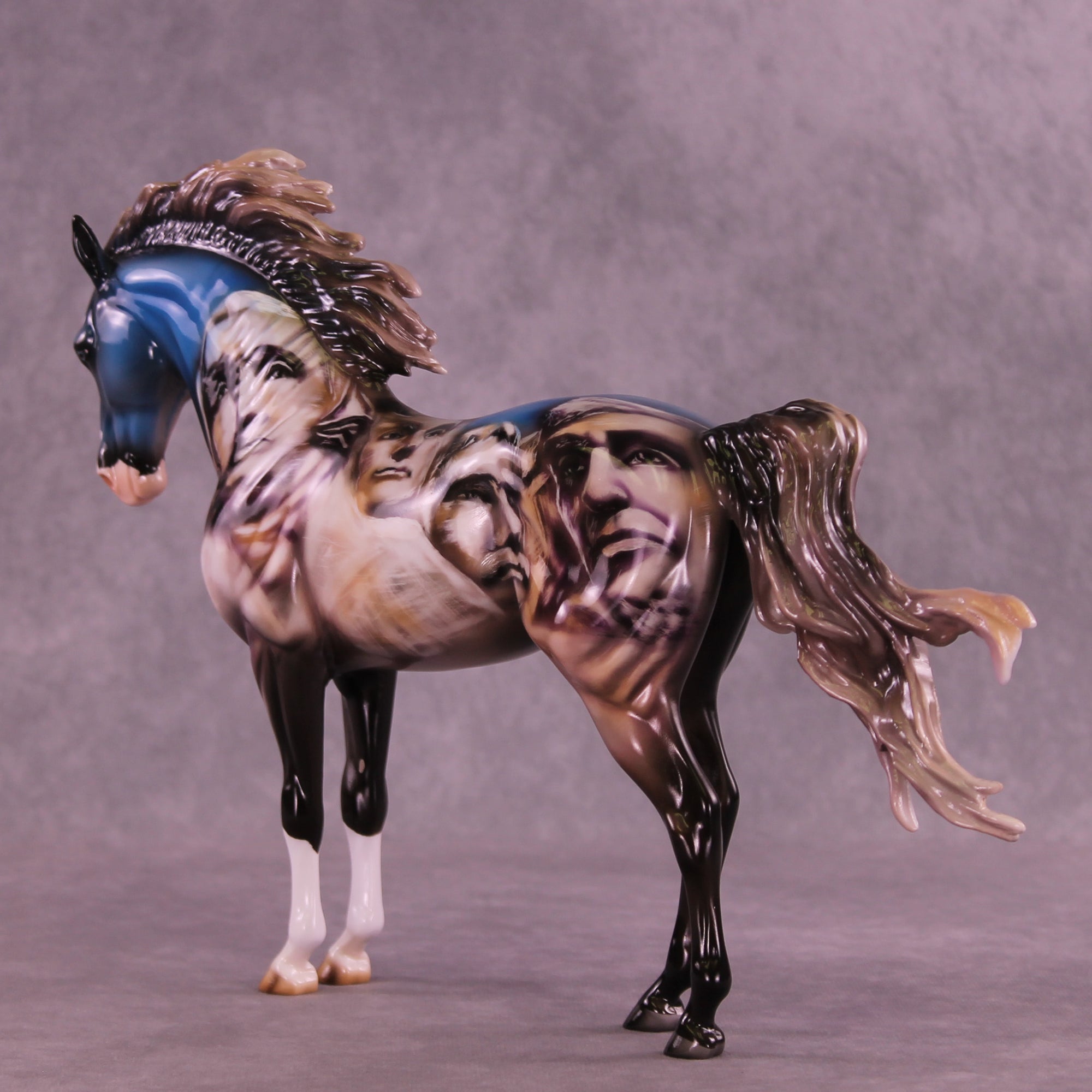 Rushmore OOAK FCM Andalusian by Enrique Duarte DDOOAKs26