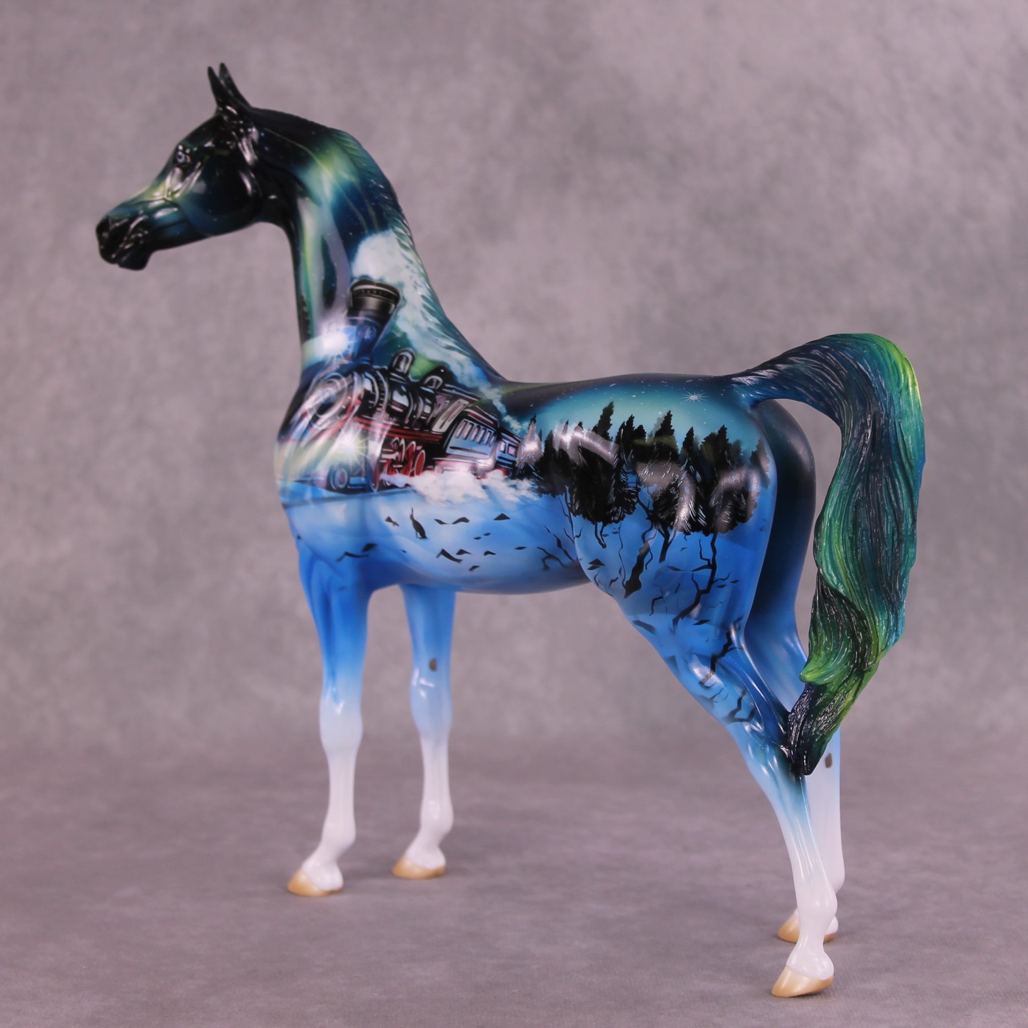 Polar Traveler OOAK Arabian Stallion by Kike Duarte Best Offer 08/05/25