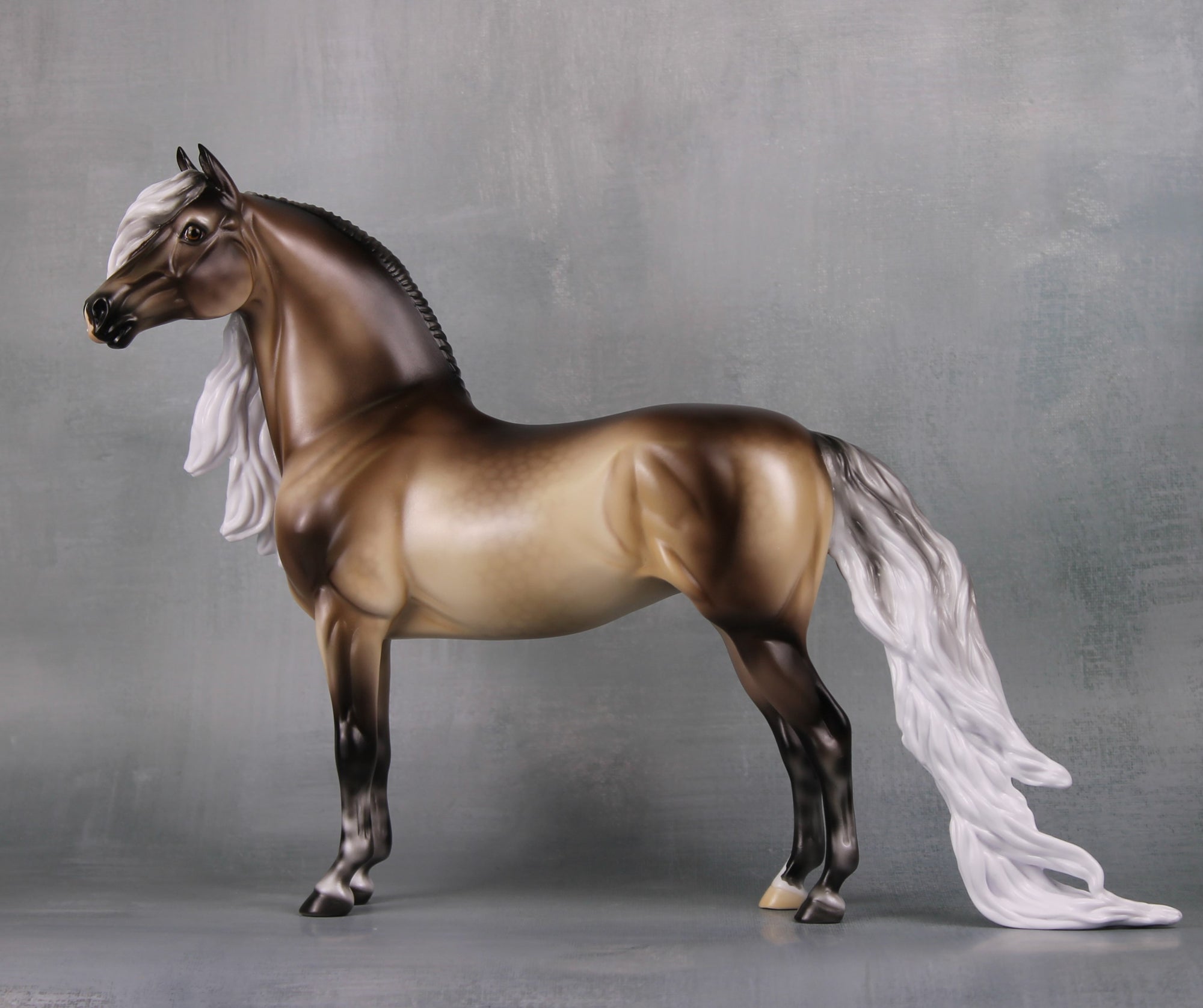 Veronika Carter LE 5 Run Dappled Silver Black Extreme Custom Morgan By Ellen Robbins MM24 Run