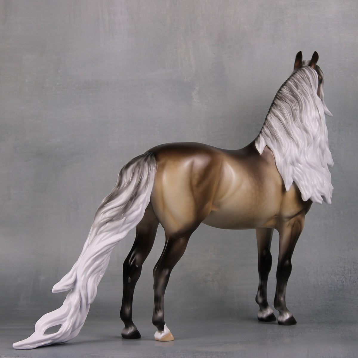 Veronika Carter LE 5 Run Dappled Silver Black Extreme Custom Morgan By Ellen Robbins MM24 Run