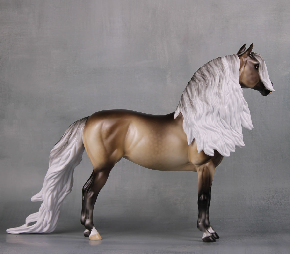 Veronika Carter LE 5 Run Dappled Silver Black Extreme Custom Morgan By Ellen Robbins MM24 Run