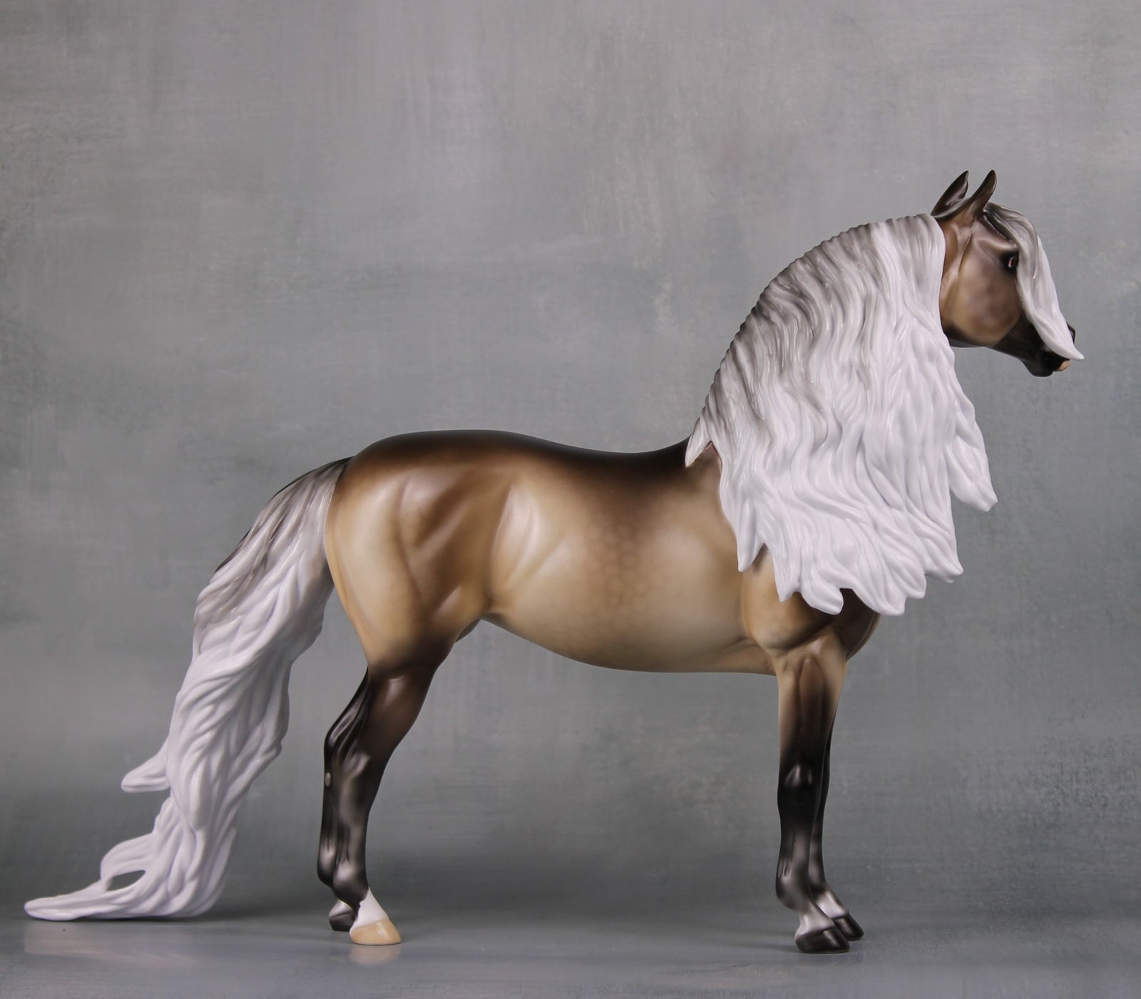 Veronika Carter LE 5 Run Dappled Silver Black Extreme Custom Morgan By Ellen Robbins MM24 Run