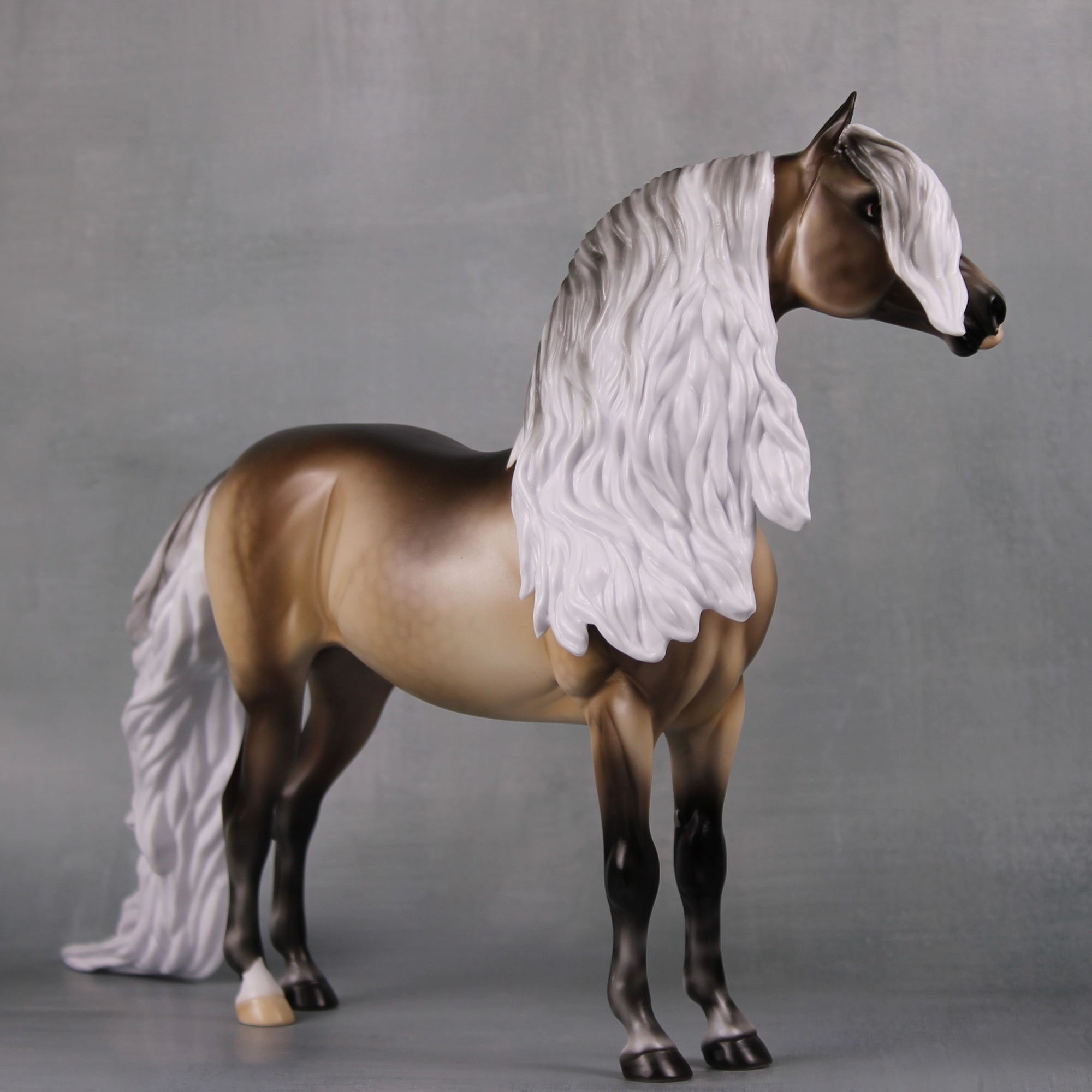 Veronika Carter LE 5 Run Dappled Silver Black Extreme Custom Morgan By Ellen Robbins MM24 Run