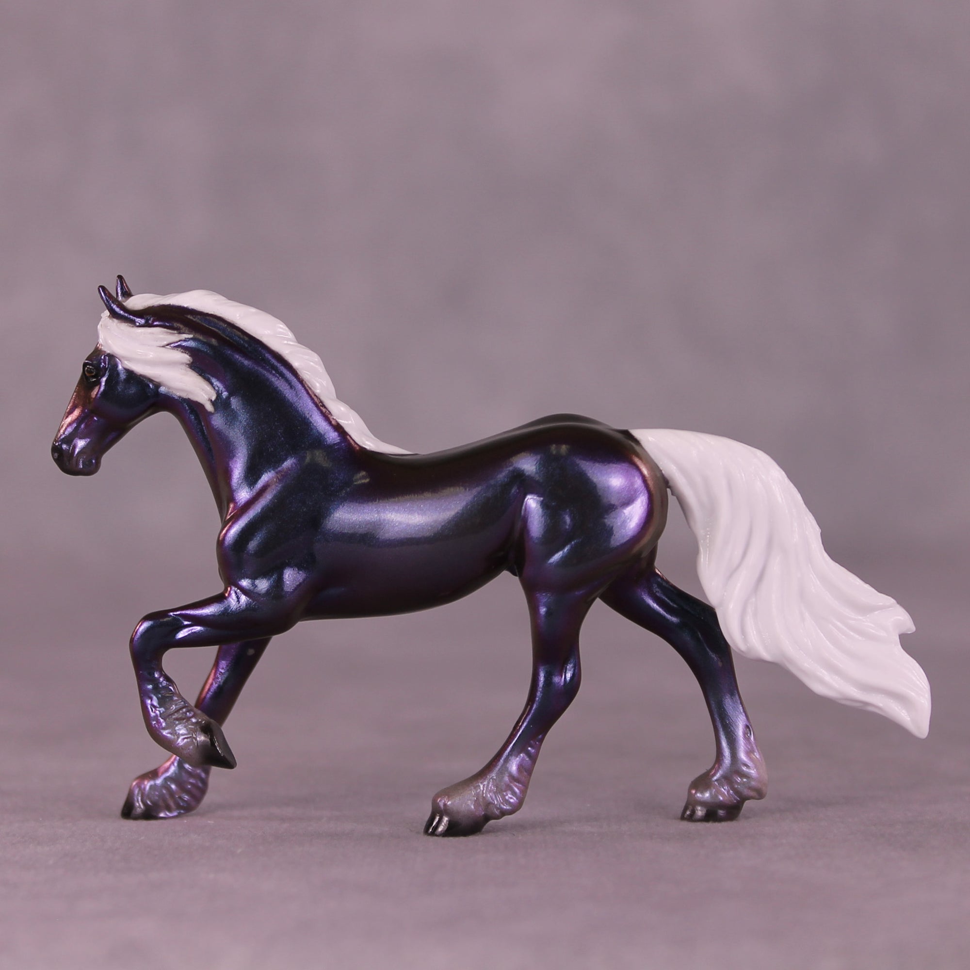 Wizard's Wandering NO FINISH CHANGE OOAK Chip Friesian by Ellen Robbins LHS25
