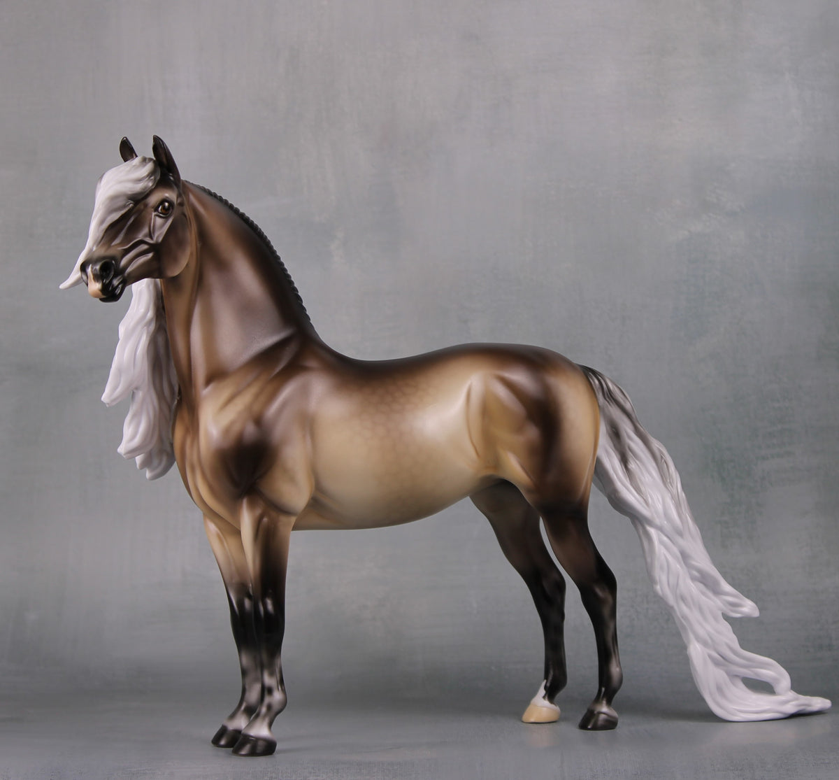 Veronika Carter LE 5 Run Dappled Silver Black Extreme Custom Morgan By Ellen Robbins MM24 Run