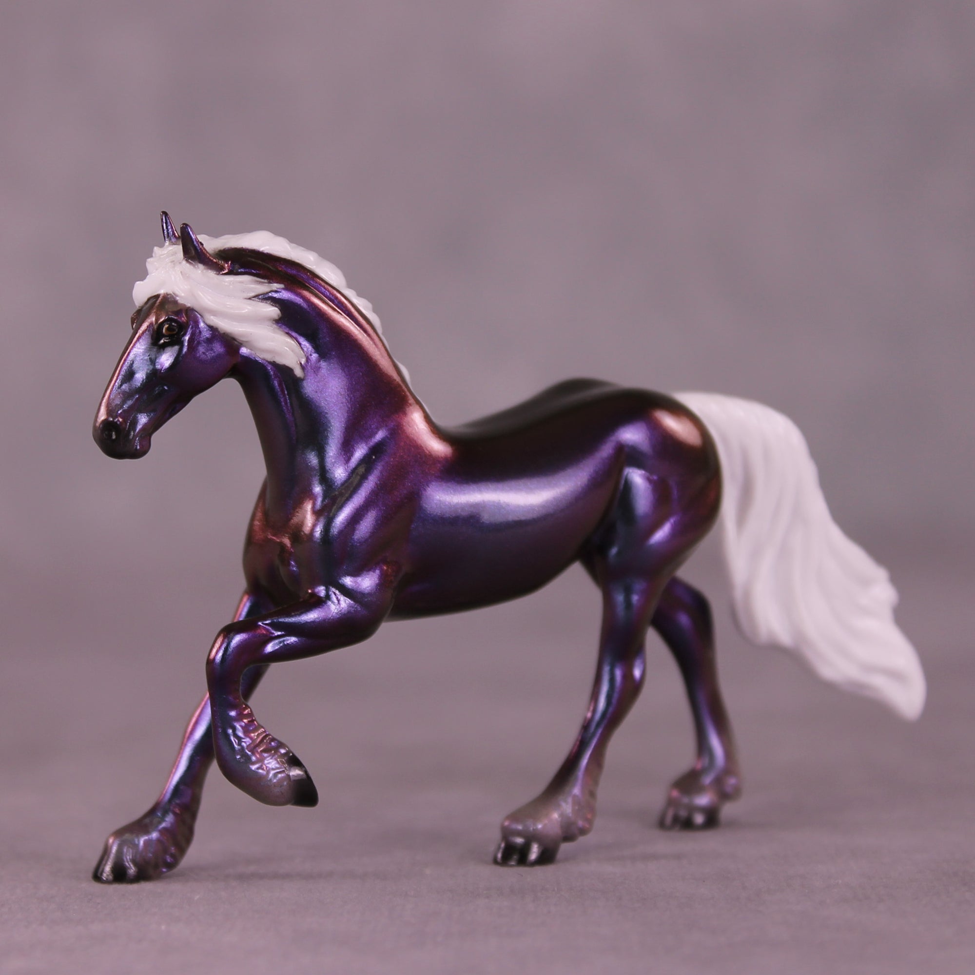 Wizard's Wandering NO FINISH CHANGE OOAK Chip Friesian by Ellen Robbins LHS25