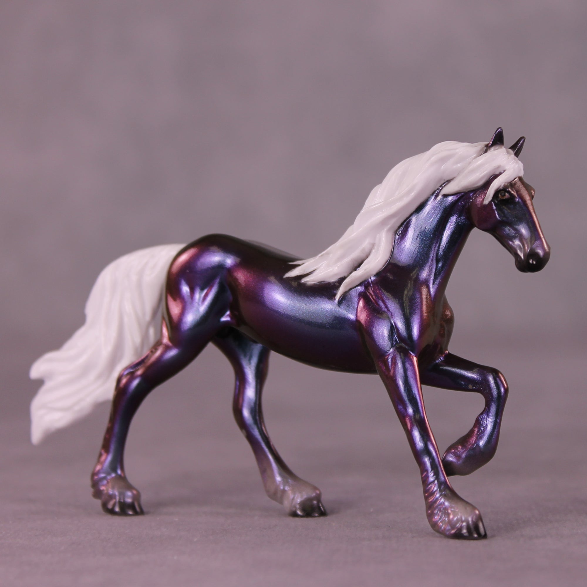 Wizard's Wandering NO FINISH CHANGE OOAK Chip Friesian by Ellen Robbins LHS25