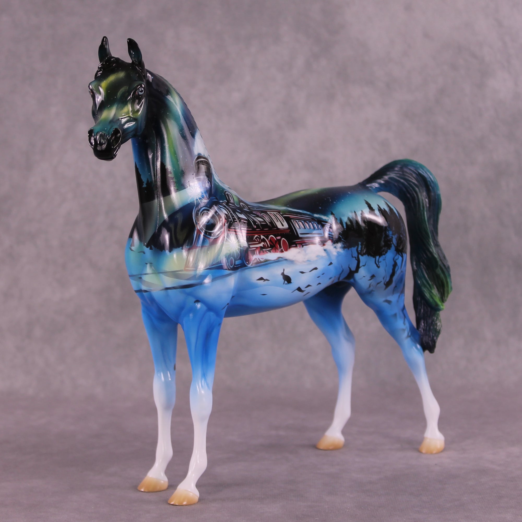 Polar Traveler OOAK Arabian Stallion by Kike Duarte Best Offer 08/05/25