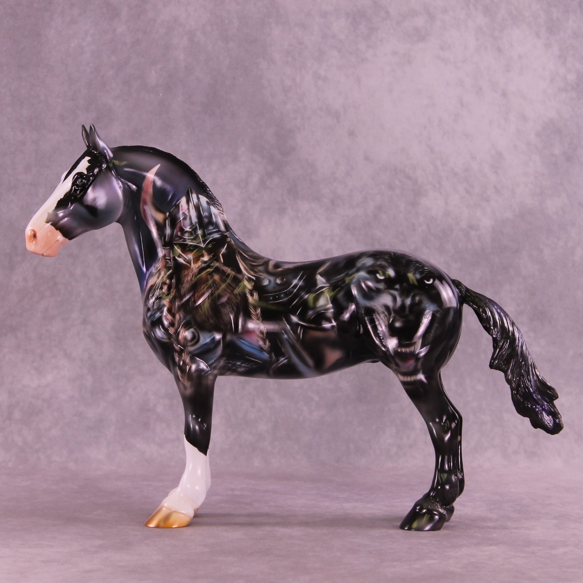 Nordic Warrior OOAK FCM Standing Drafter by Enrique Duarte DDOOAKs26