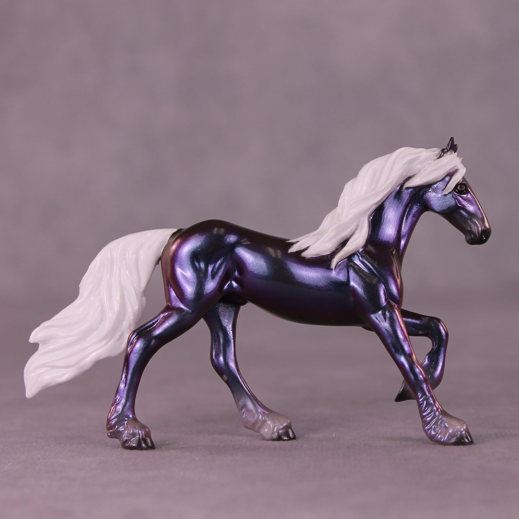 Wizard's Wandering NO FINISH CHANGE OOAK Chip Friesian by Ellen Robbins LHS25