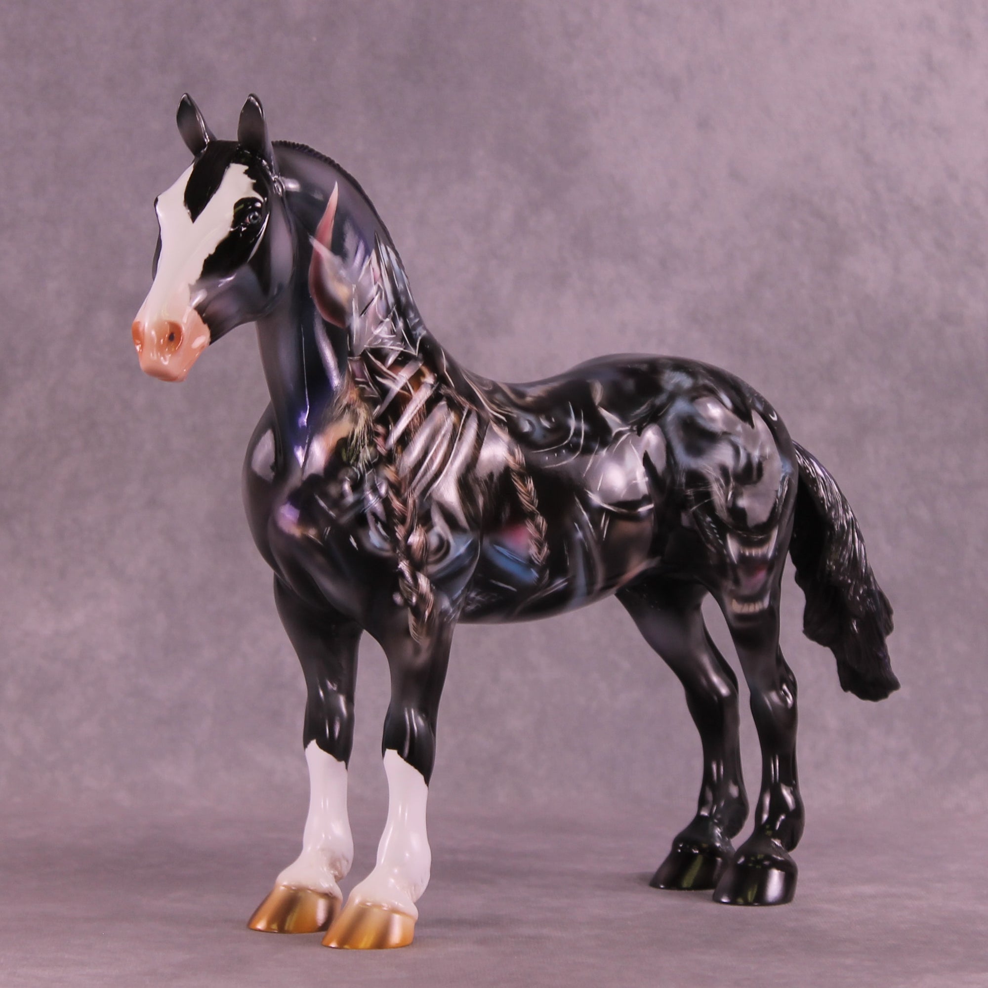 Nordic Warrior OOAK FCM Standing Drafter by Enrique Duarte DDOOAKs26