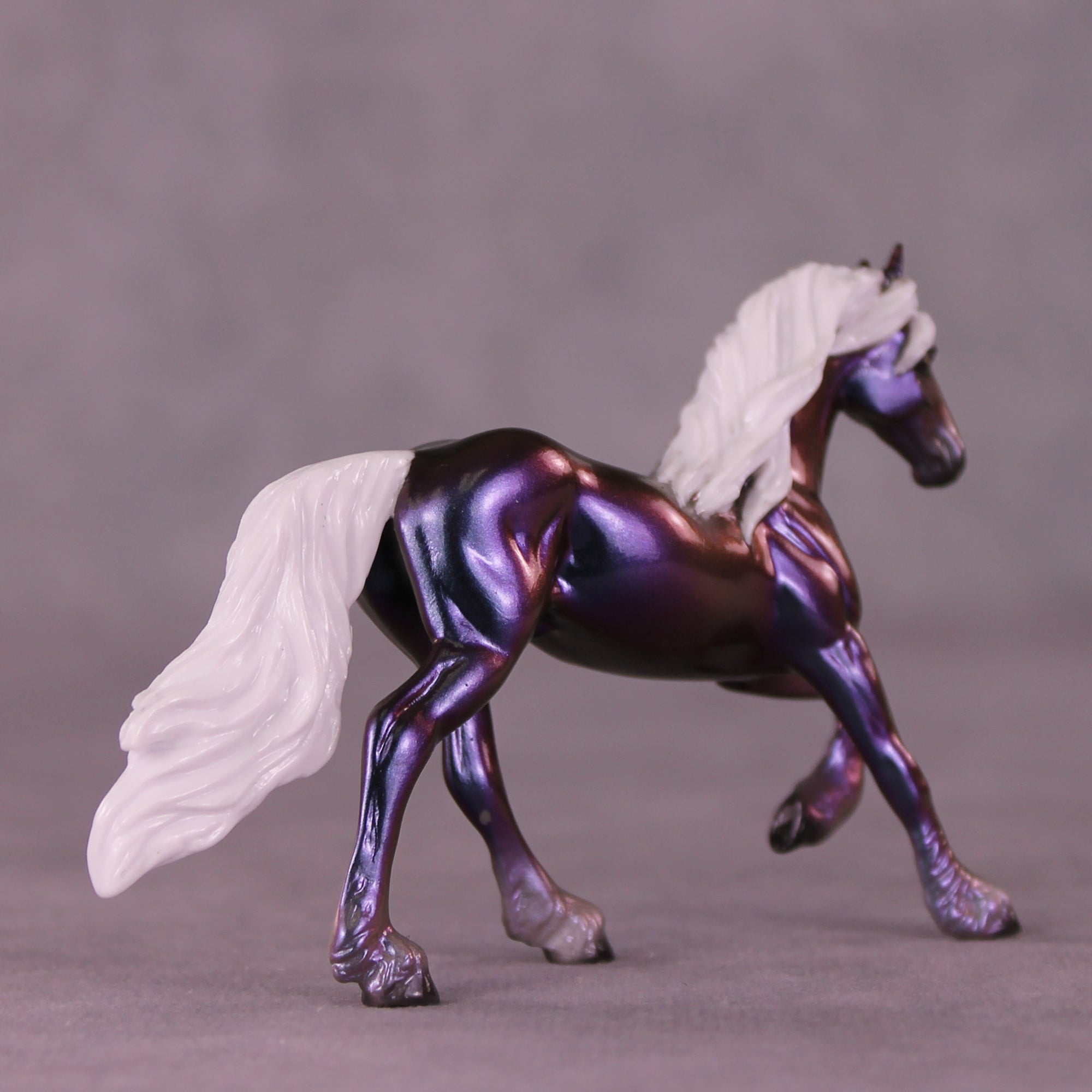 Wizard's Wandering NO FINISH CHANGE OOAK Chip Friesian by Ellen Robbins LHS25