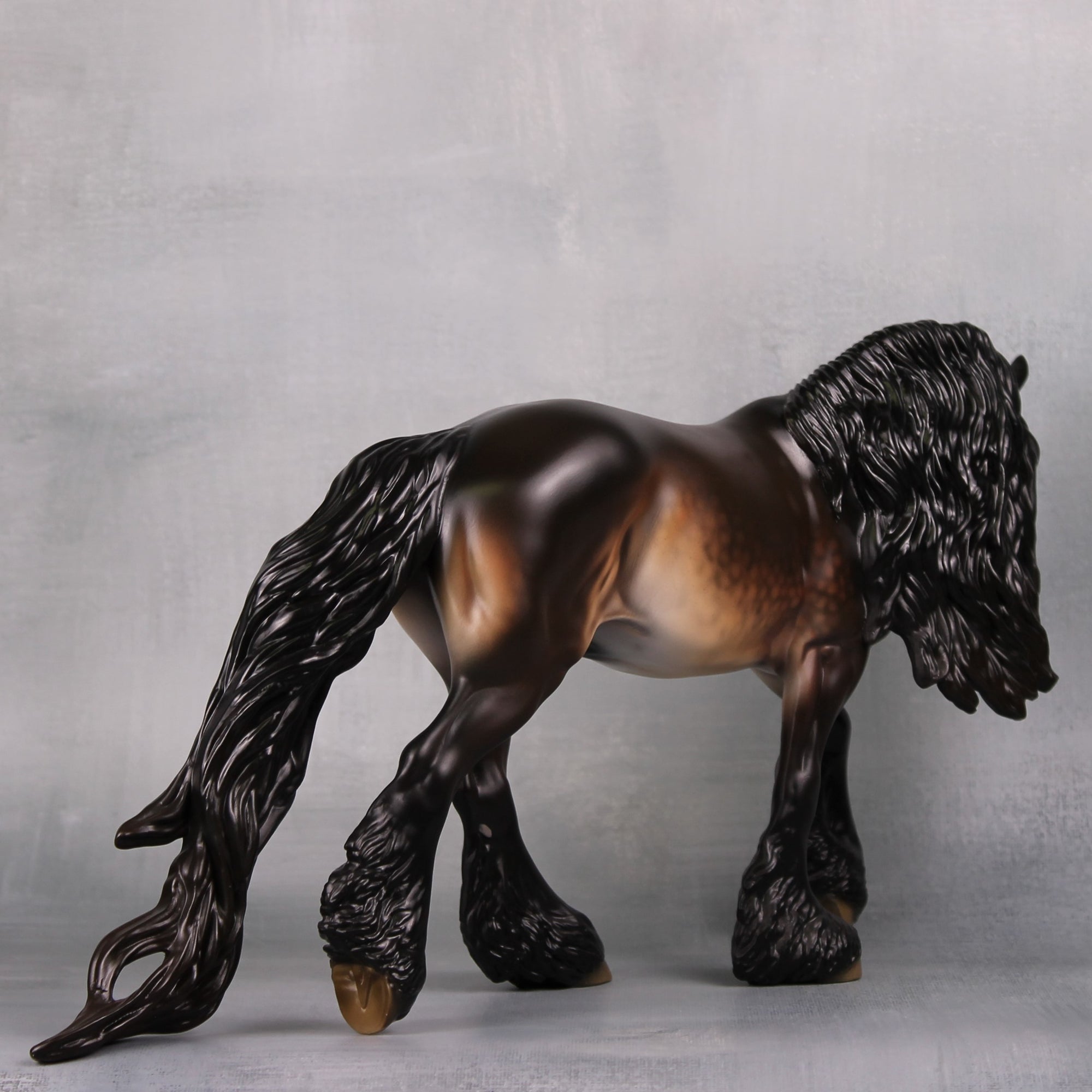 The Beast LE-25 Dappled Bay Pangare Irish Cob Painted By Jess Hamill Fairy Tale Series - Pre Order - FTL24