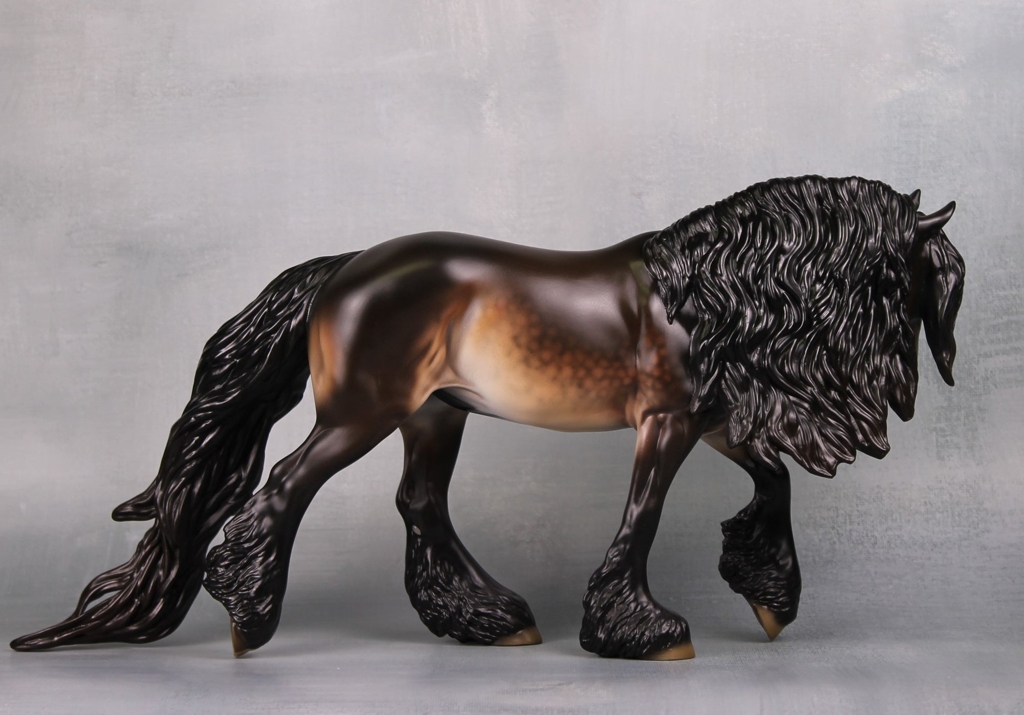 The Beast LE-25 Dappled Bay Pangare Irish Cob Painted By Jess Hamill Fairy Tale Series - Pre Order - FTL24
