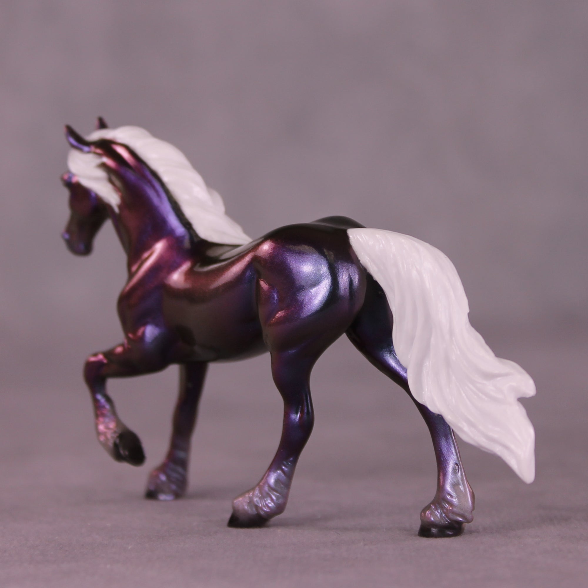 Wizard's Wandering NO FINISH CHANGE OOAK Chip Friesian by Ellen Robbins LHS25