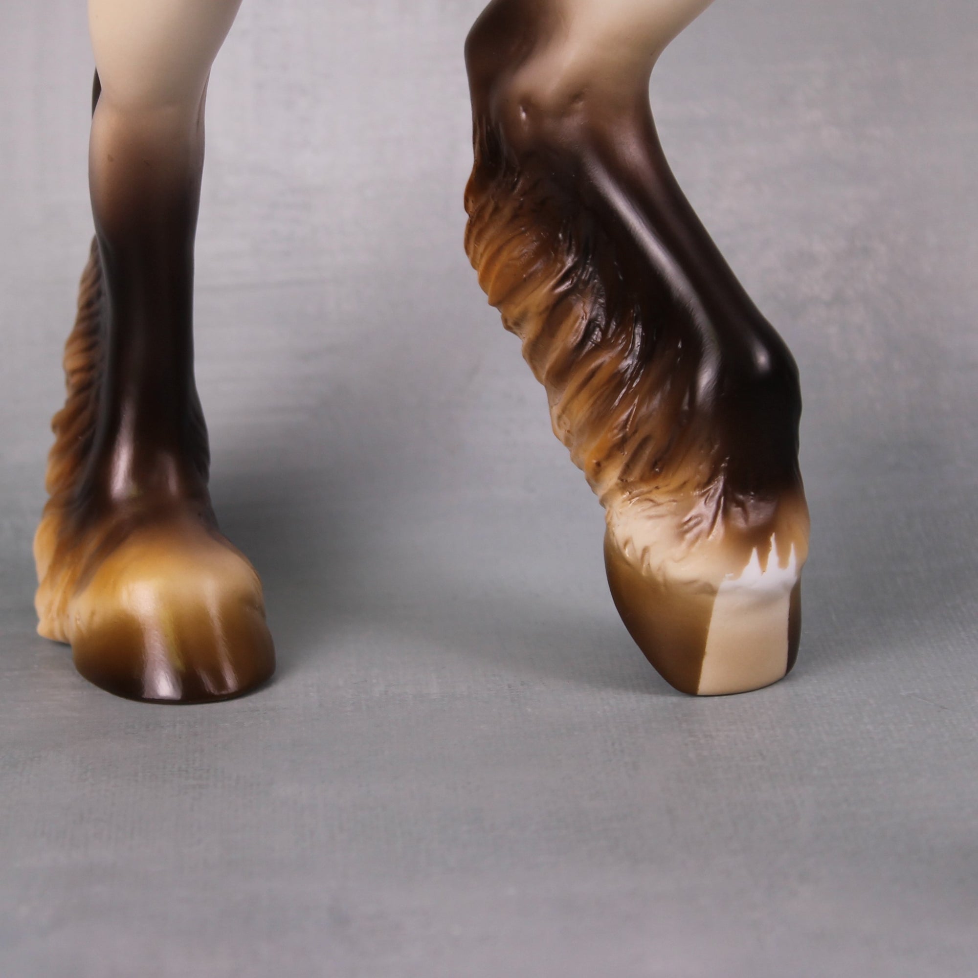 Prince Beast LE-20 Reverse Dappled Amber Champagne Custom Trotting Drafter Painted By Ellen Robbins Fairy Tale Series - Pre Order - FTL24