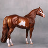 Ideal Ruby OOAK Dappled Chestnut Overo Custom ISH Portrait Horse By Caroline Boydston - Best Offer 10/1/24