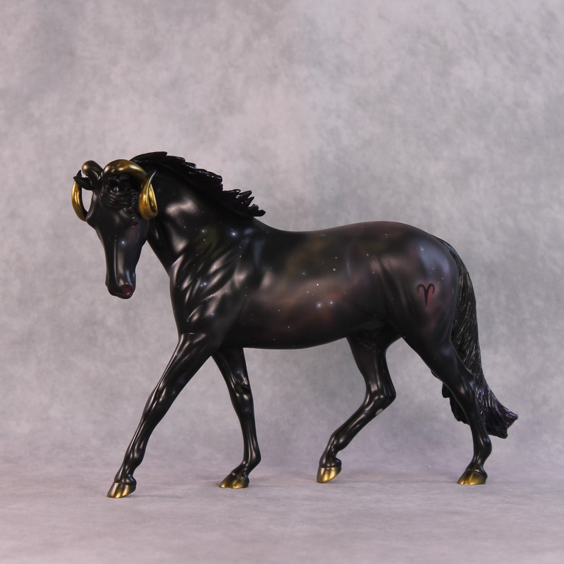 "Arietes" LE-5 EFCM Pony By Ashley Palmer Zodiac Series: Aries ZS25