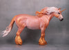 Flaminia OOAK Dappled Rose Gold Decorator Unicorn Heavy Draft By Caroline Boydston - Best Offer 10/1/24