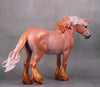 Flaminia OOAK Dappled Rose Gold Decorator Unicorn Heavy Draft By Caroline Boydston - Best Offer 10/1/24