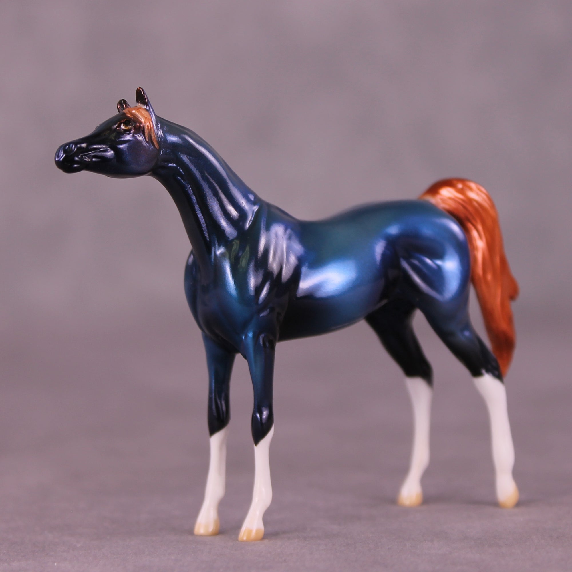 Home Team OOAK Chip Arabian by Jamie Adamson LHS25