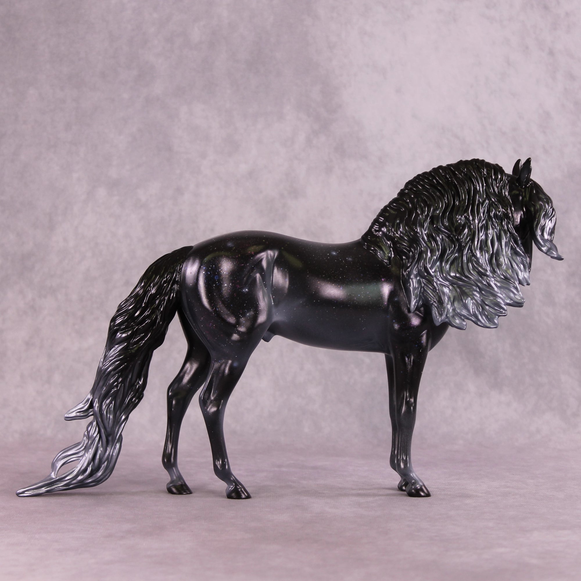 PREVIEW Art of the Horse "As Above So Below" LE-10 FCM Andalusian By Ellen Robbins EQ25