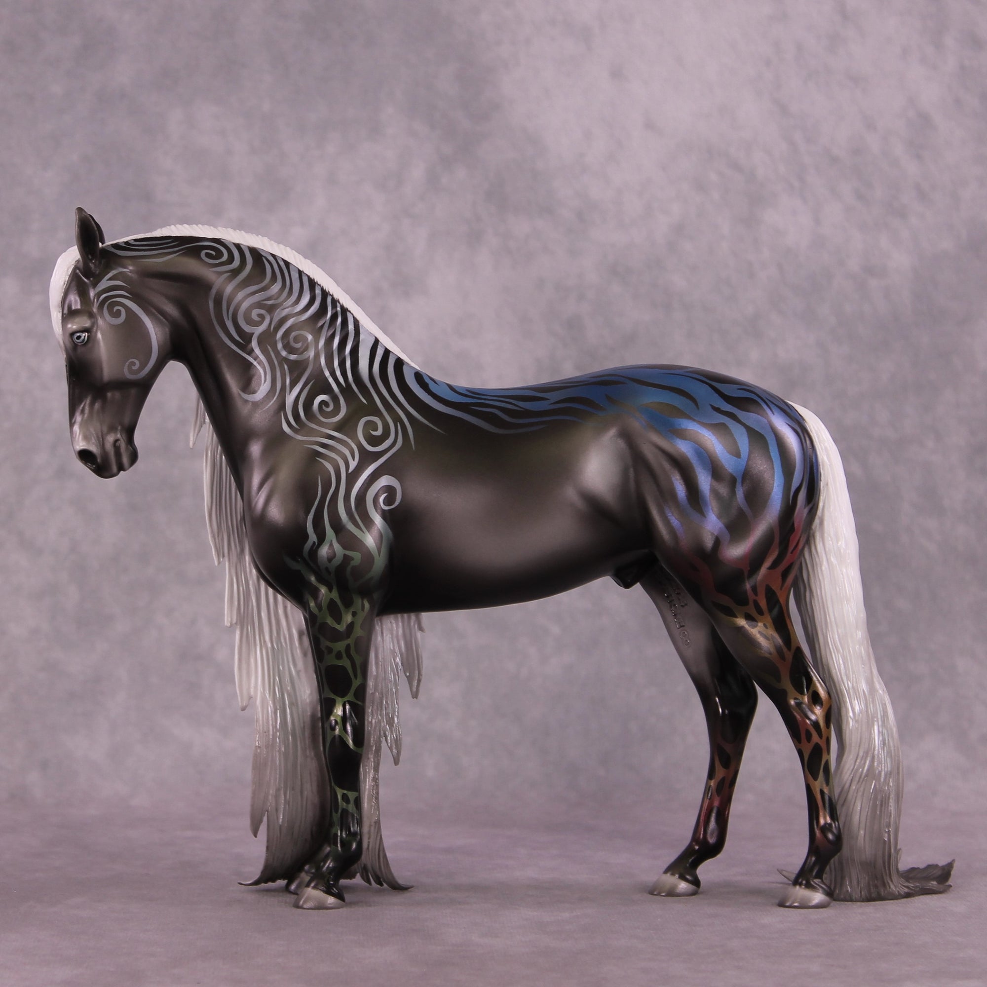 PREVIEW Art of the Horse &quot;Of Earth and Ether&quot; LE-5 EFCM Andalusian By Ellen Robbins EQ25