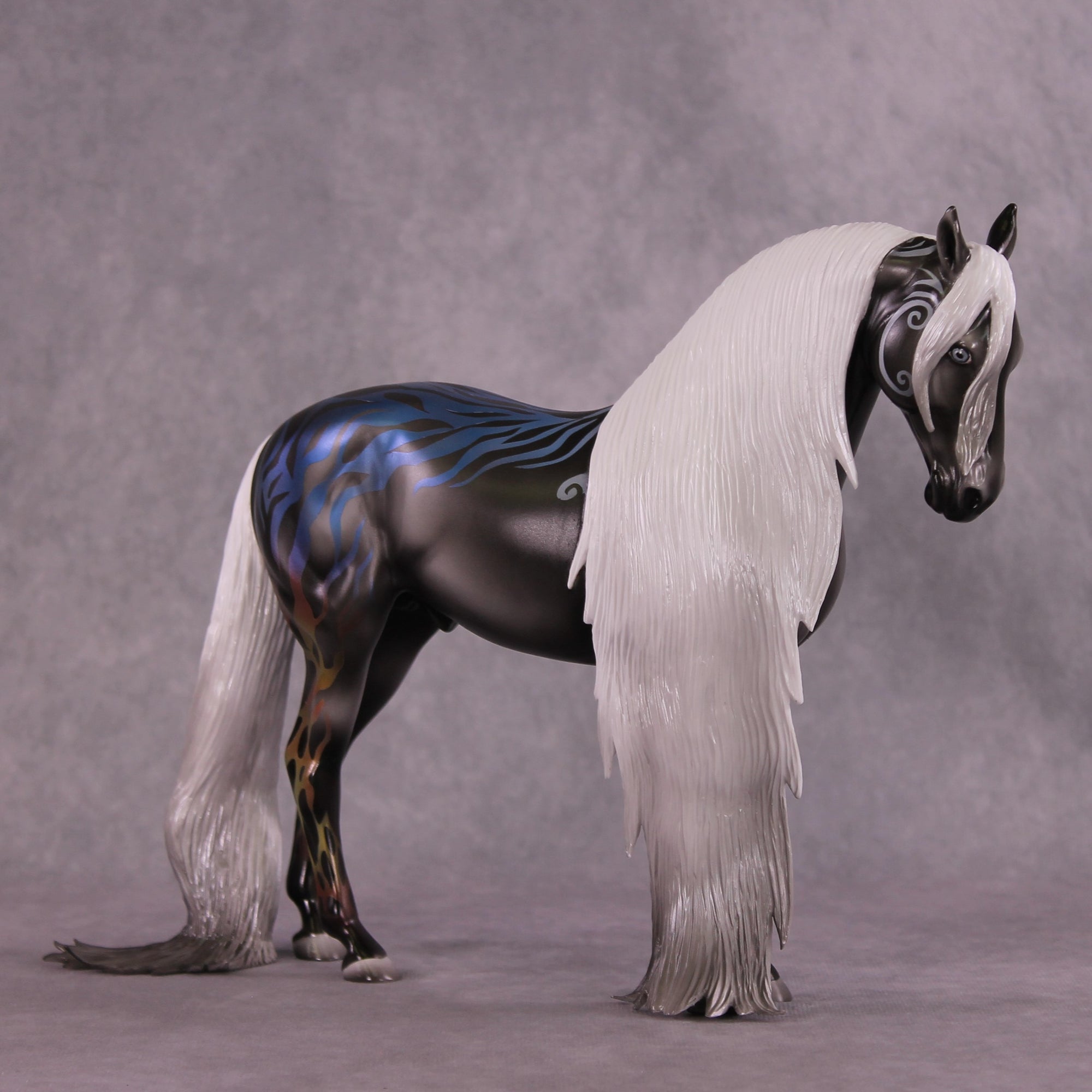 PREVIEW Art of the Horse &quot;Of Earth and Ether&quot; LE-5 EFCM Andalusian By Ellen Robbins EQ25