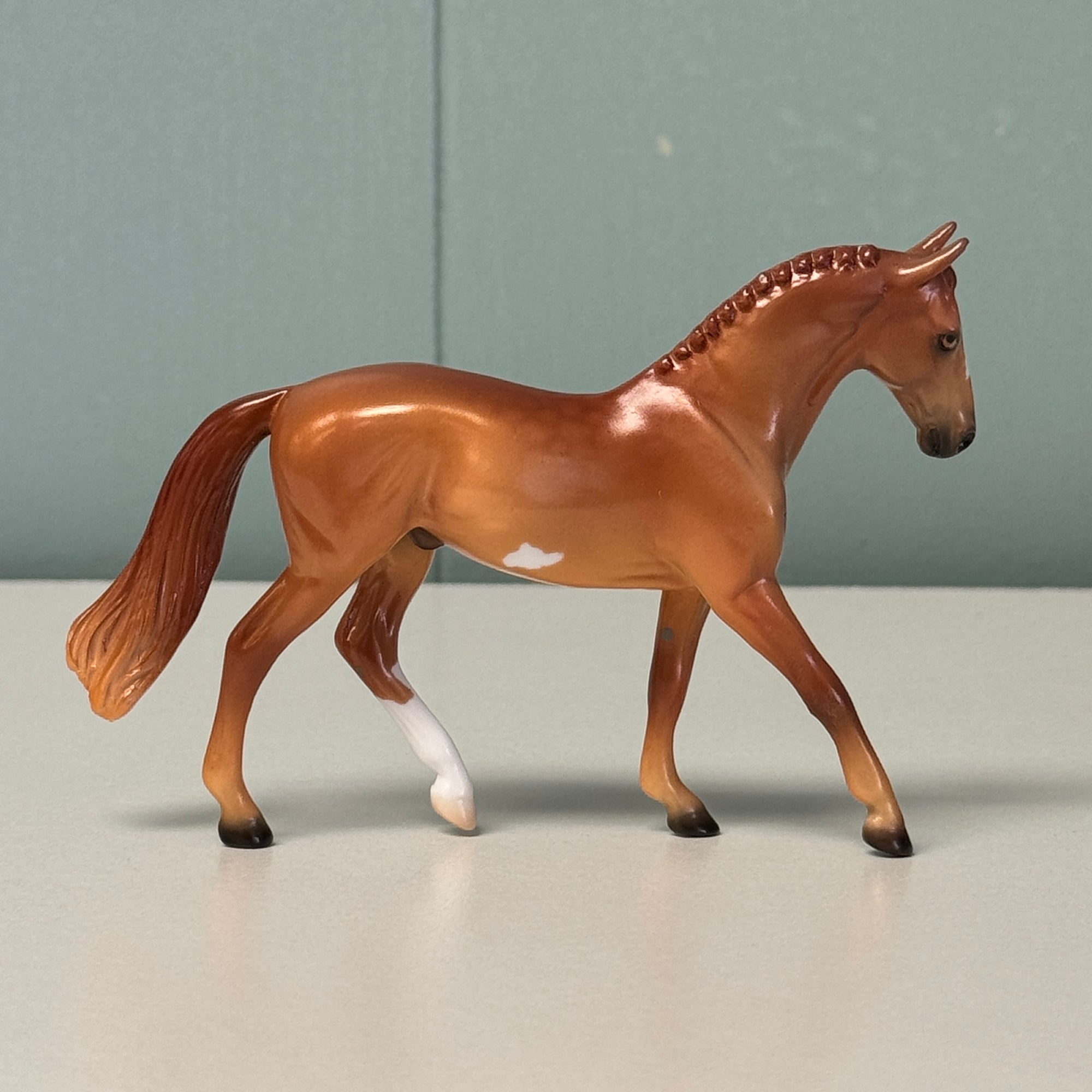 Terza Rima - Divine Comedy Chestnut Overo Warmblood Chip - LE-3  By Ellen Robbins Classic Literature Series 2024 CL24