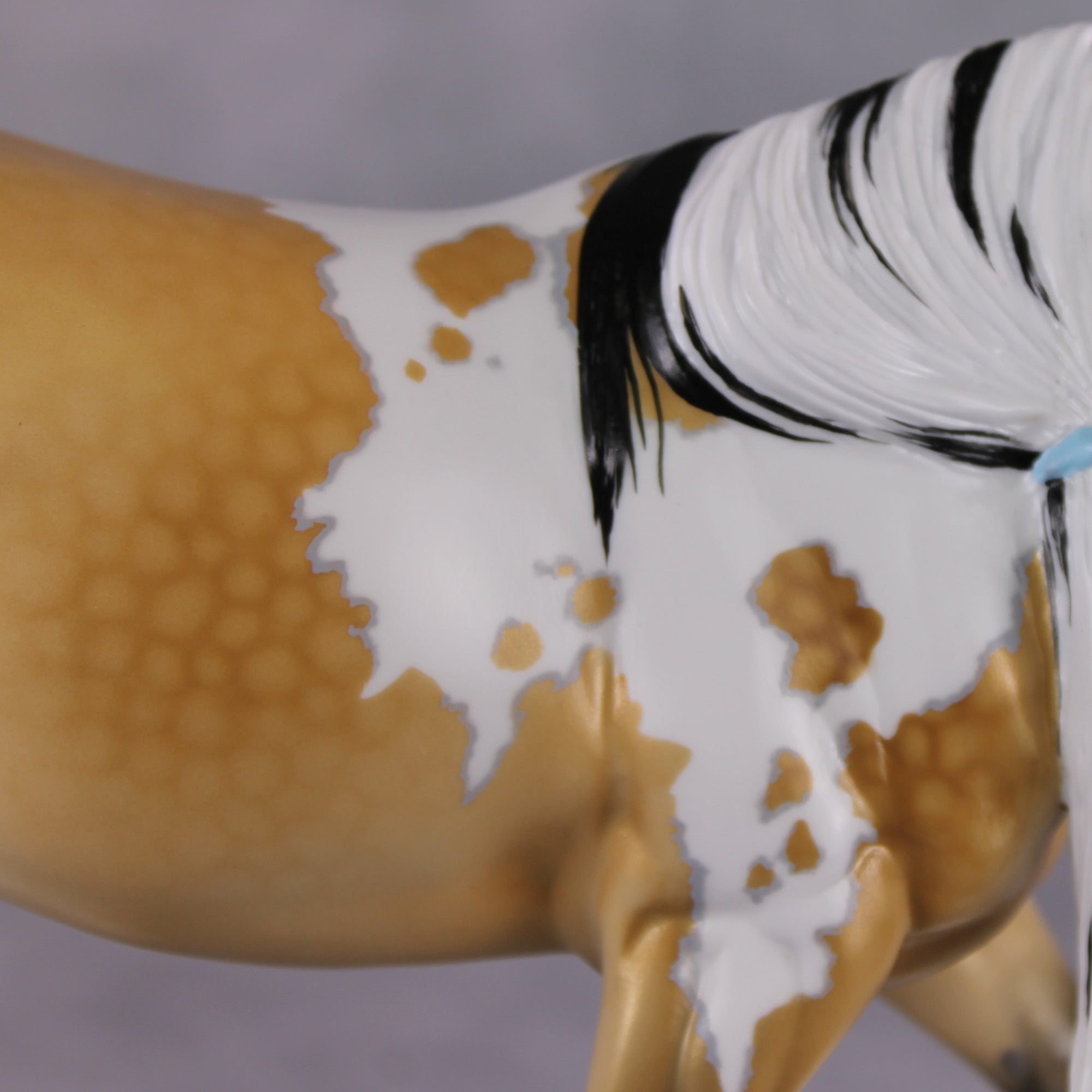 Stone Horses OOAK FCM "Prince Regent" - Dappled Buckskin Tobiano Irish Cob by Ellen Robbins &amp; Mona Best Offer 1/28/2025