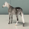 Justinian - Divine Comedy Dappled Steele Grey Thoroughbred Chip - LE-3  By Ellen Robbins Classic Literature Series 2024 CL24