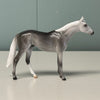 Justinian - Divine Comedy Dappled Steele Grey Thoroughbred Chip - LE-3  By Ellen Robbins Classic Literature Series 2024 CL24