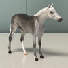 Justinian - Divine Comedy Dappled Steele Grey Thoroughbred Chip - LE-3  By Ellen Robbins Classic Literature Series 2024 CL24