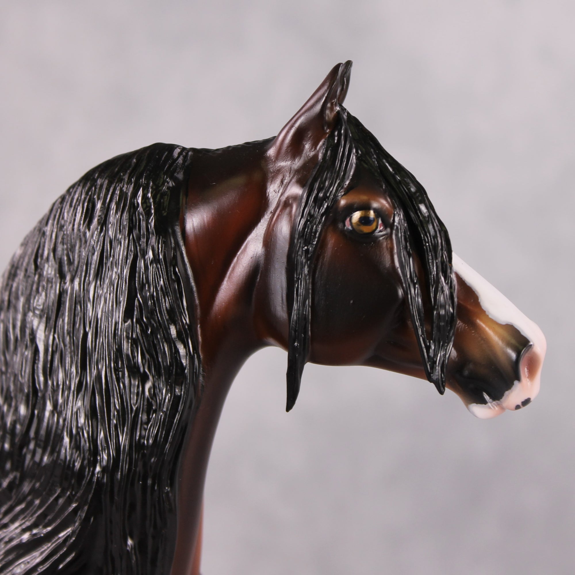 Stone Horses OOAK FCM "Whispered Warmth" - Dappled Bay Morgan by Ashley Palmer &amp; Mona Best Offer 1/28/2025