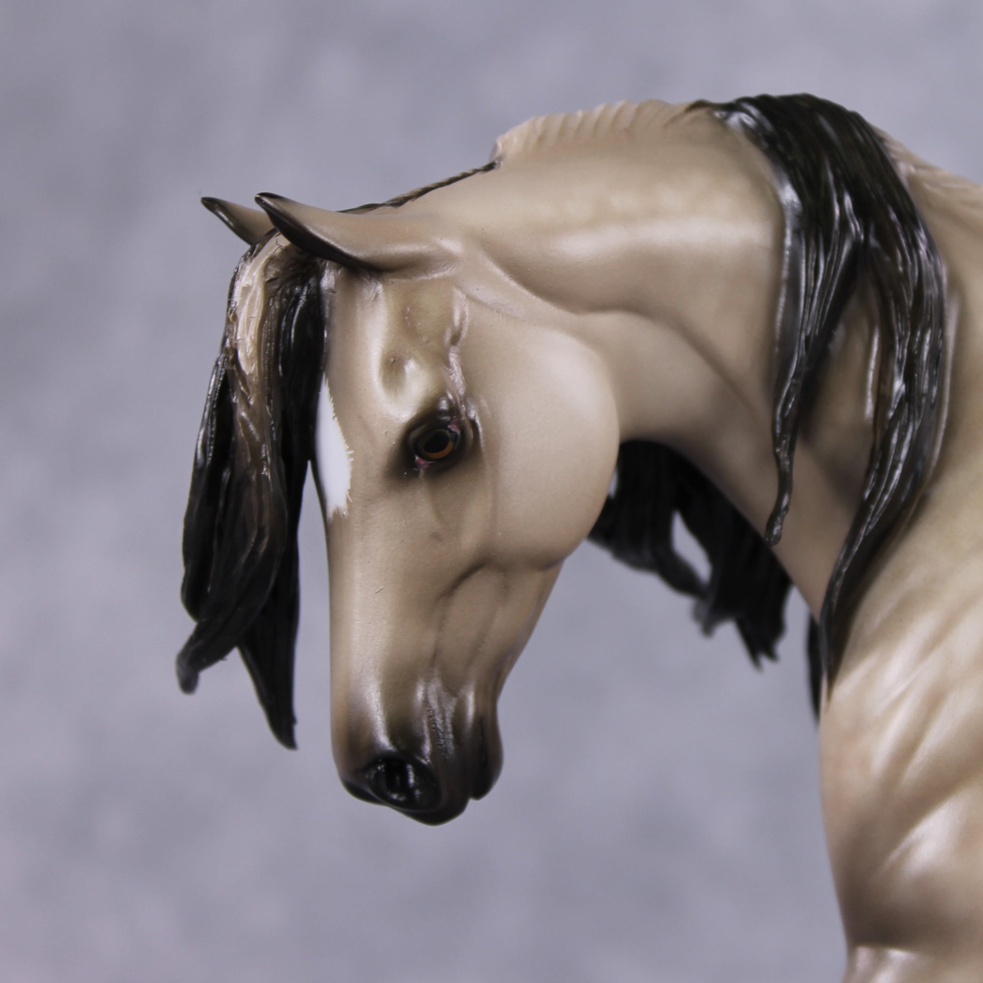 Stone Horses OOAK FCM "Illuminant" - Dappled Buckskin Pony by Sheryl Leisure &amp; Mona Best Offer 1/28/2025