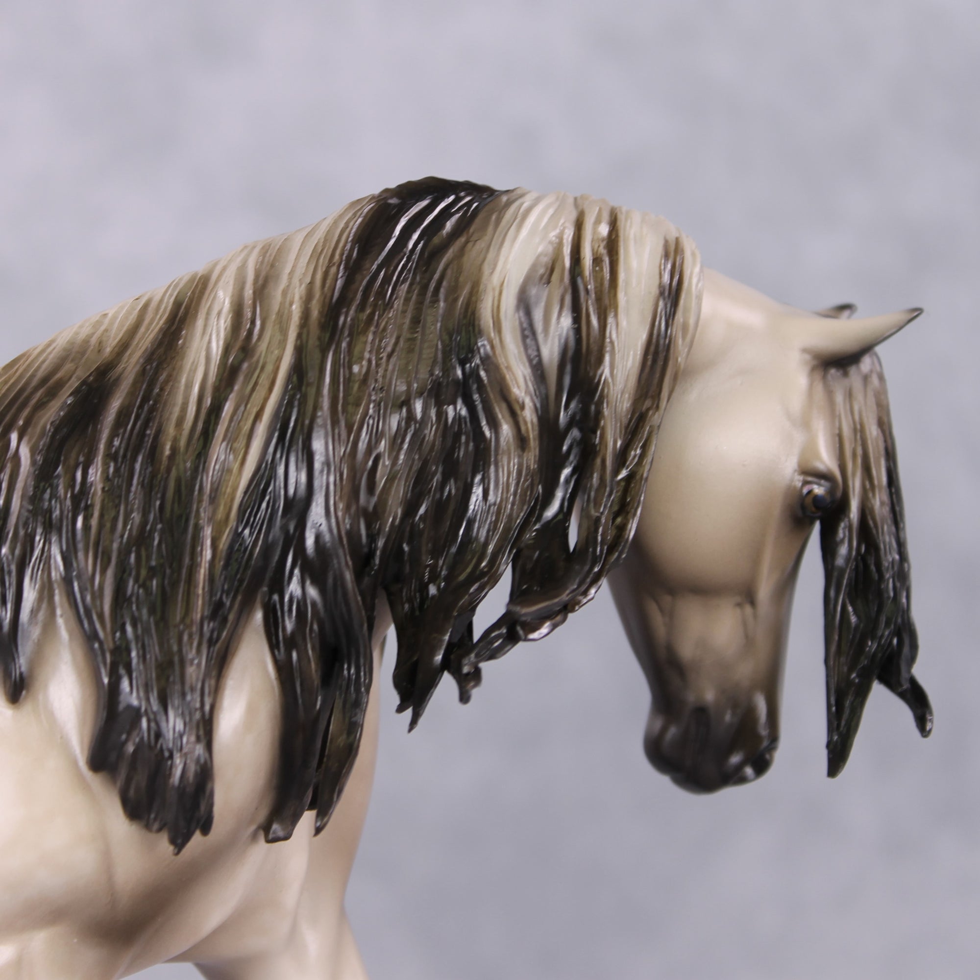 Stone Horses OOAK FCM "Illuminant" - Dappled Buckskin Pony by Sheryl Leisure &amp; Mona Best Offer 1/28/2025