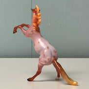 Abandon Every Hope - Divine Comedy Strawberry Roan Rearing Chip - LE-3  By Ellen Robbins Classic Literature Series 2024 CL24