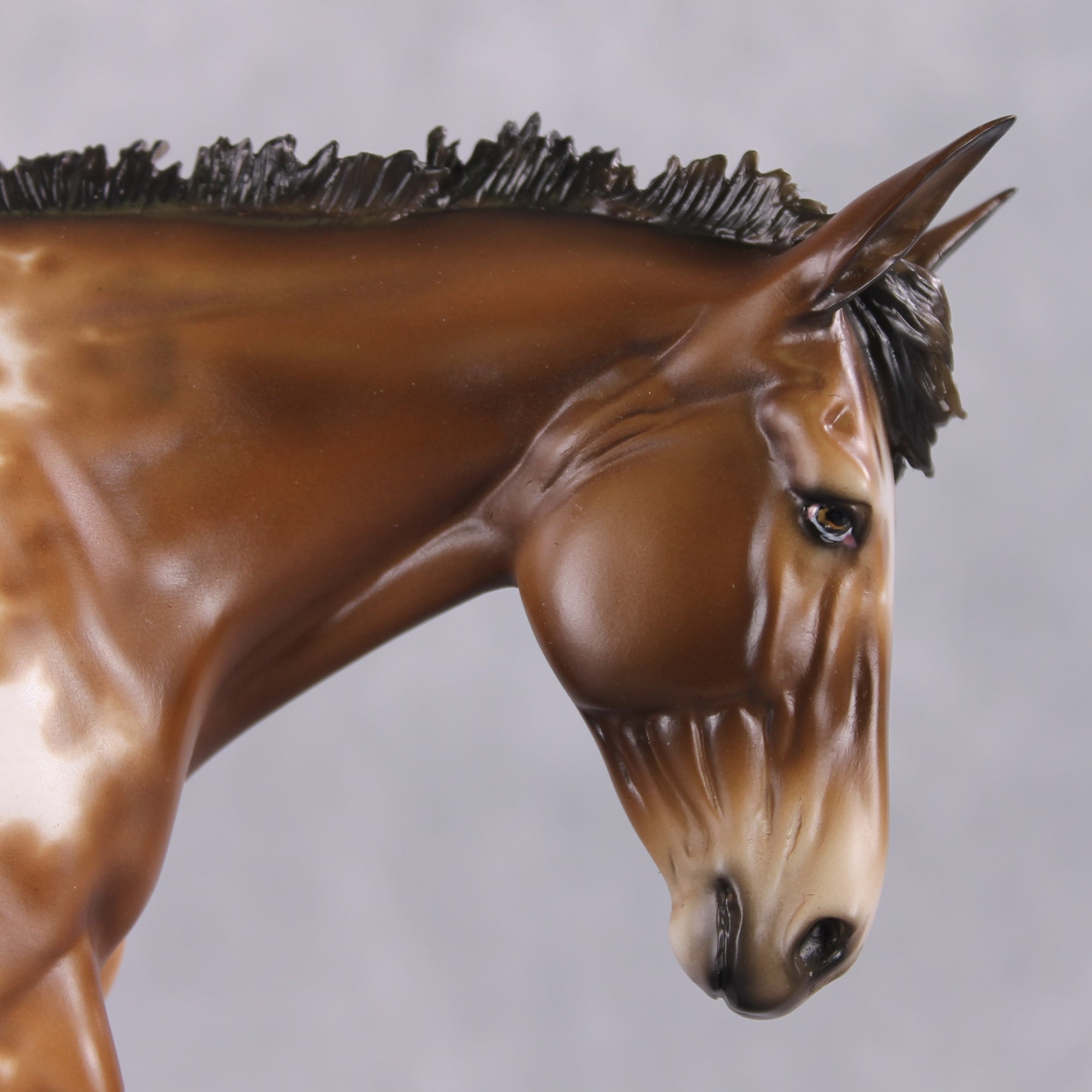 Stone Horses OOAK FCM "Vivacious" - Appaloosa Large Mule by Sheryl Leisure &amp; Mona Best Offer 1/28/2025