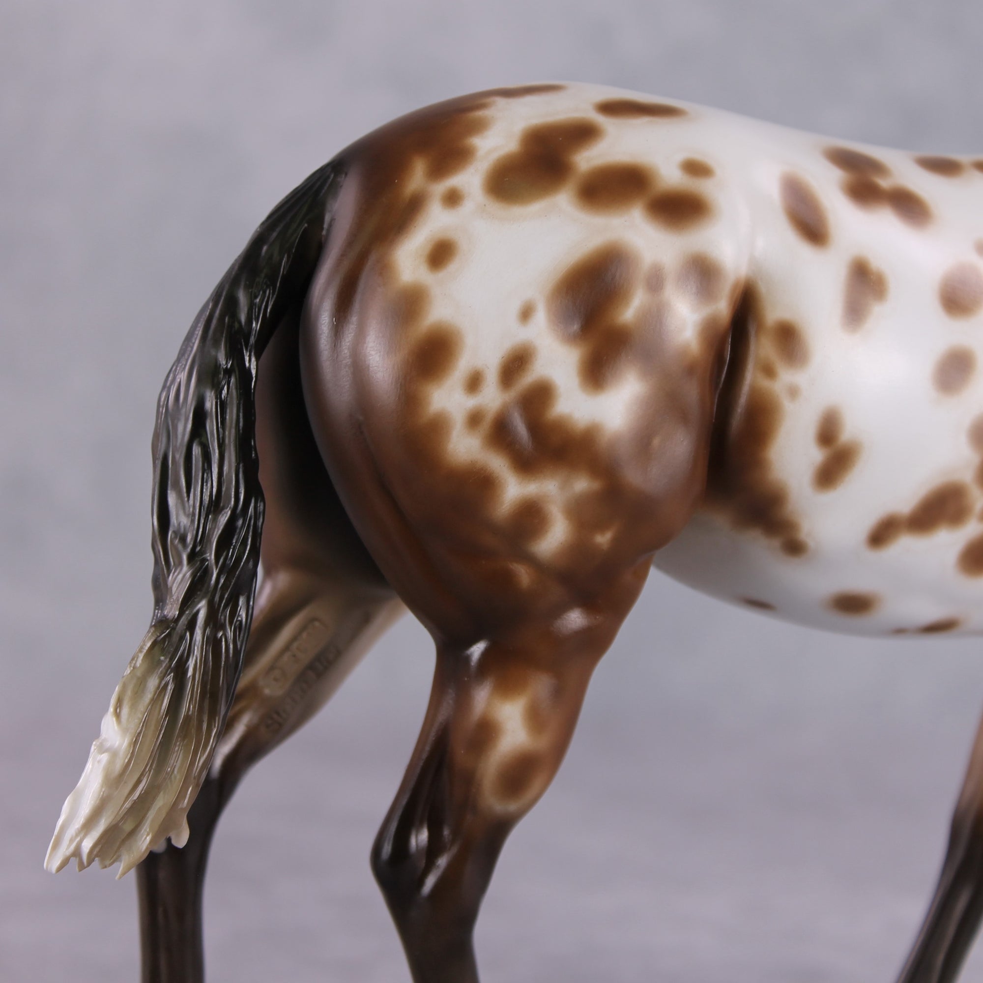 Stone Horses OOAK FCM "Vivacious" - Appaloosa Large Mule by Sheryl Leisure &amp; Mona Best Offer 1/28/2025