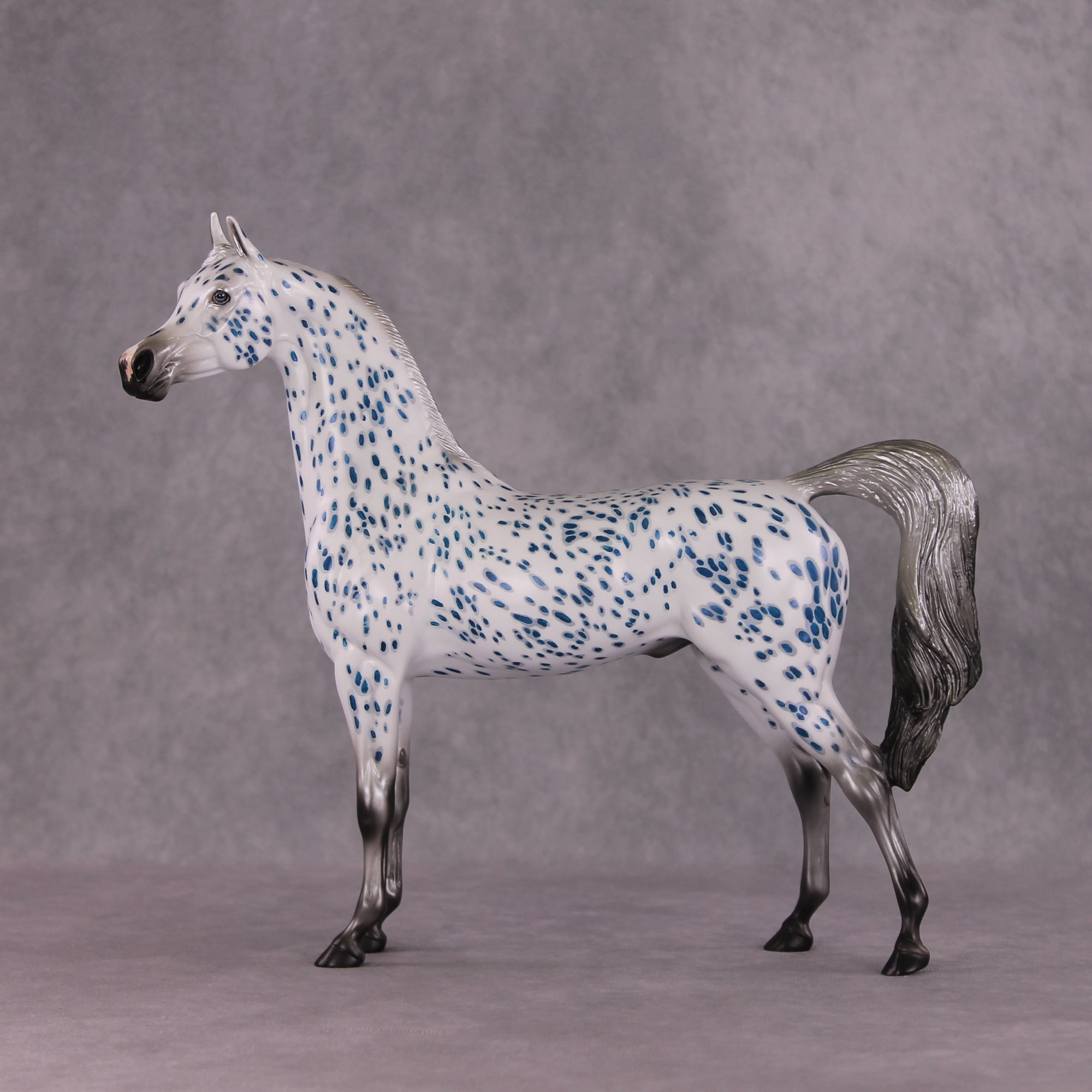 "Tickets" OOAK Arabian by Dawn Quick SHCF25