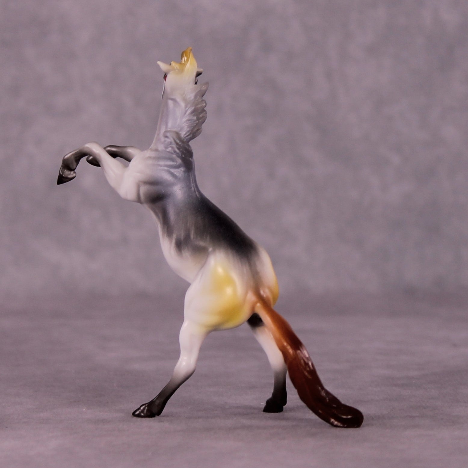 Serengeti OOAK Rearing Chip by Jess Hamill MS25