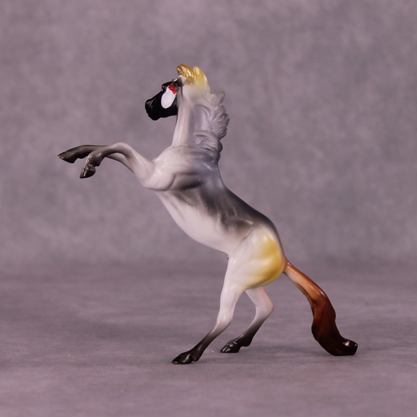 Serengeti OOAK Rearing Chip by Jess Hamill MS25